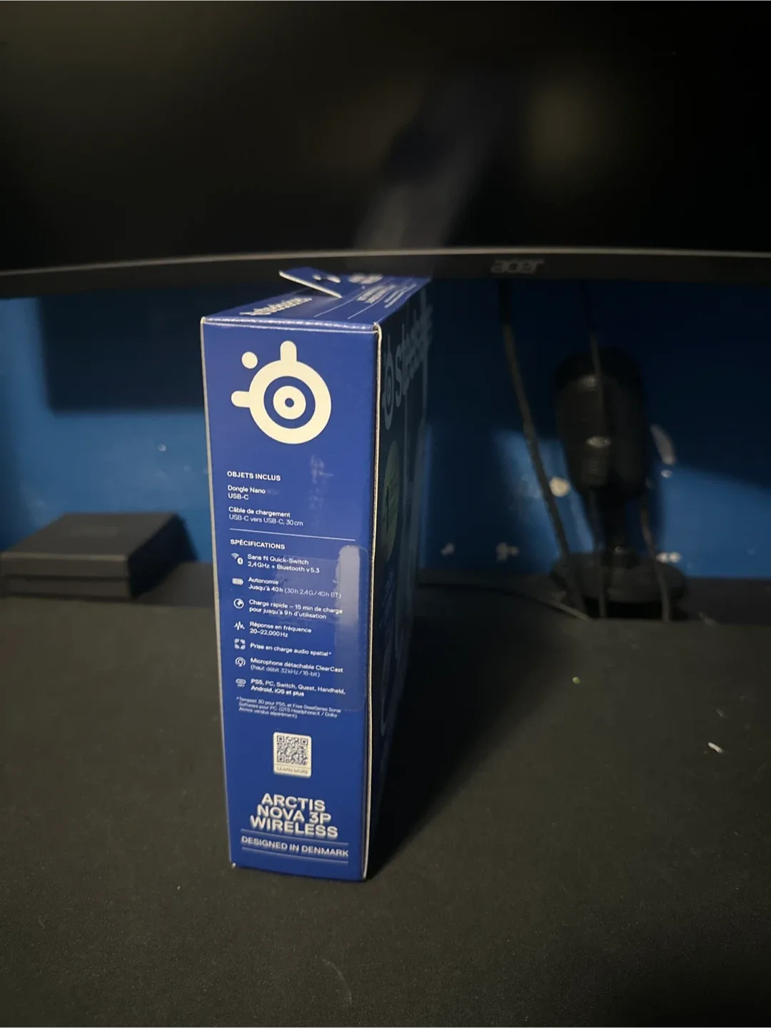 New SteelSeries Arctis Nova 3P Wireless Gaming Headset image indicator(3)