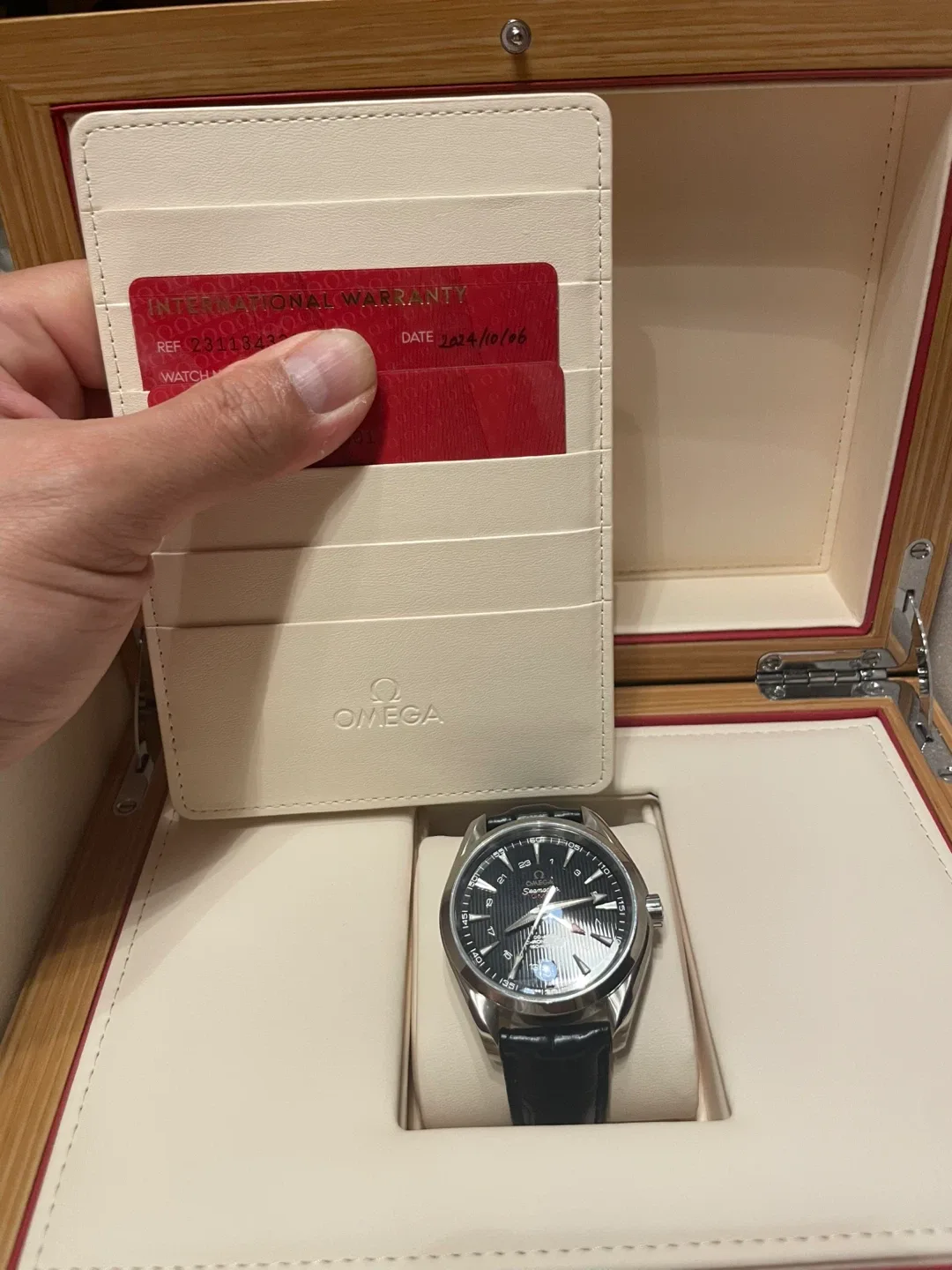 Omega Seamaster Aqua Terra GMT Watch image indicator(7)