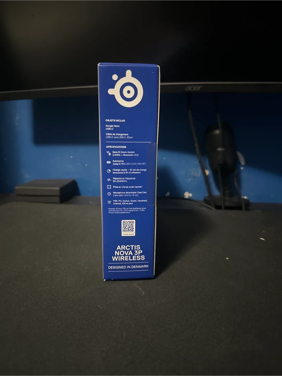 SteelSeries Arctis Nova 3P Wireless Gaming Headset - New image indicator(3)