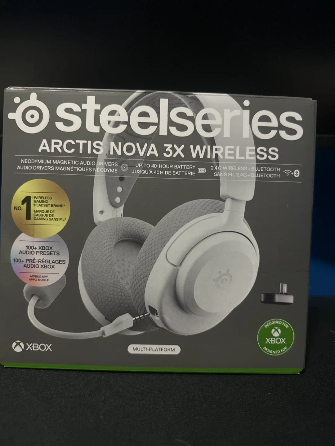 SteelSeries Arctis Nova 3X Wireless Headset - New in Box!
