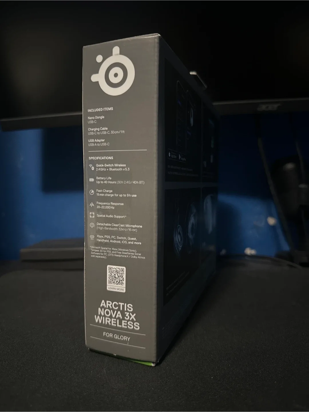 SteelSeries Arctis Nova 3X Wireless Headset - New in Box! image indicator(3)