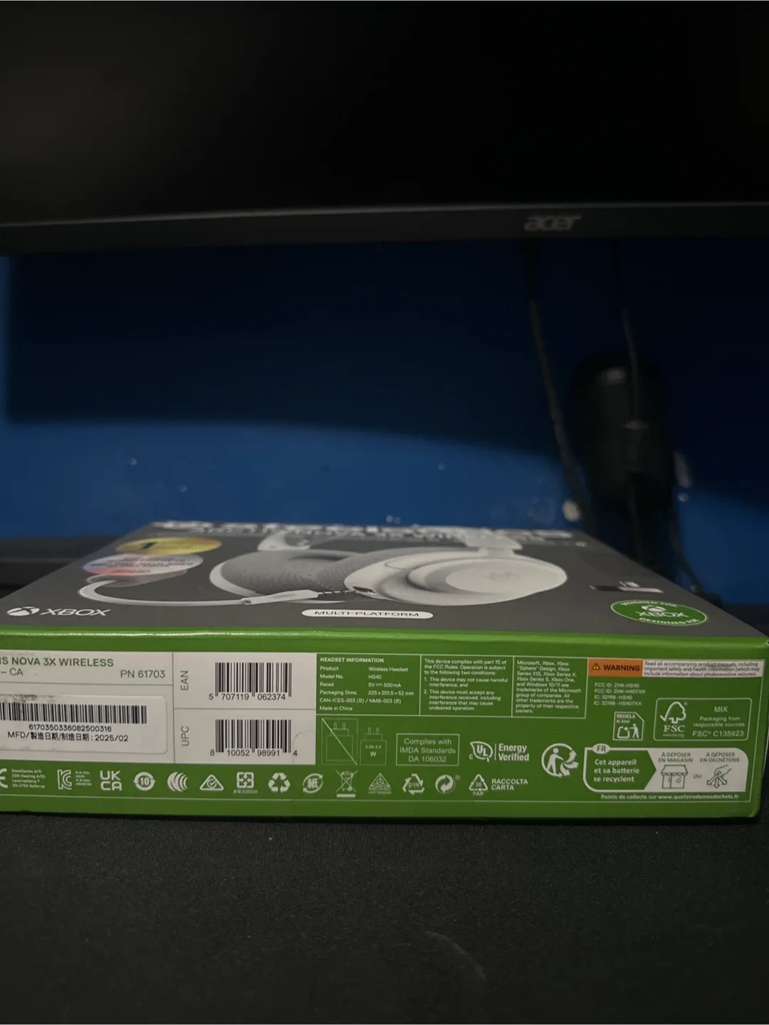 SteelSeries Arctis Nova 3X Wireless Headset - New in Box! image indicator(5)