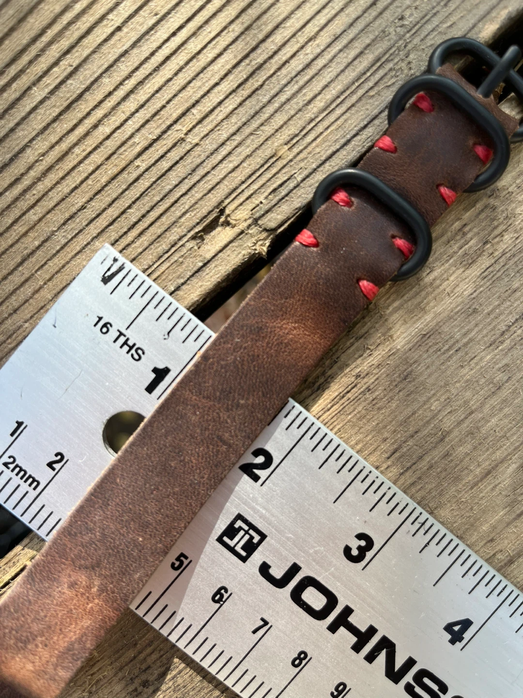 Leather Watch Strap - Brown