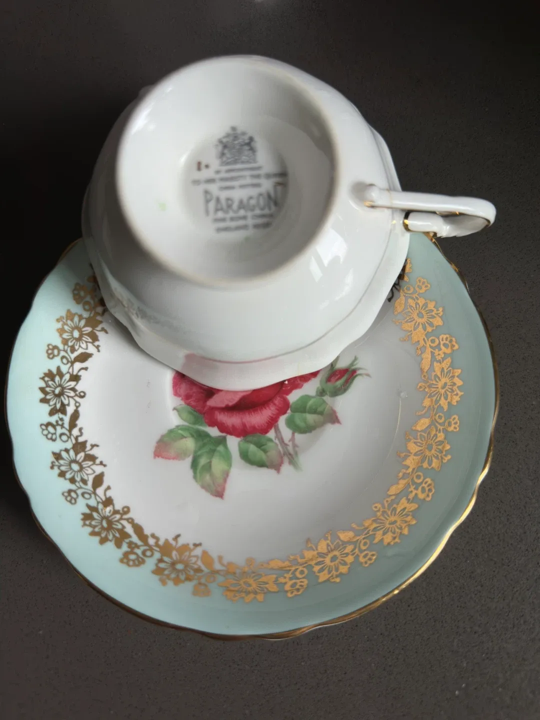 Paragon Fine Bone China Tea Cup & Saucer image indicator(2)