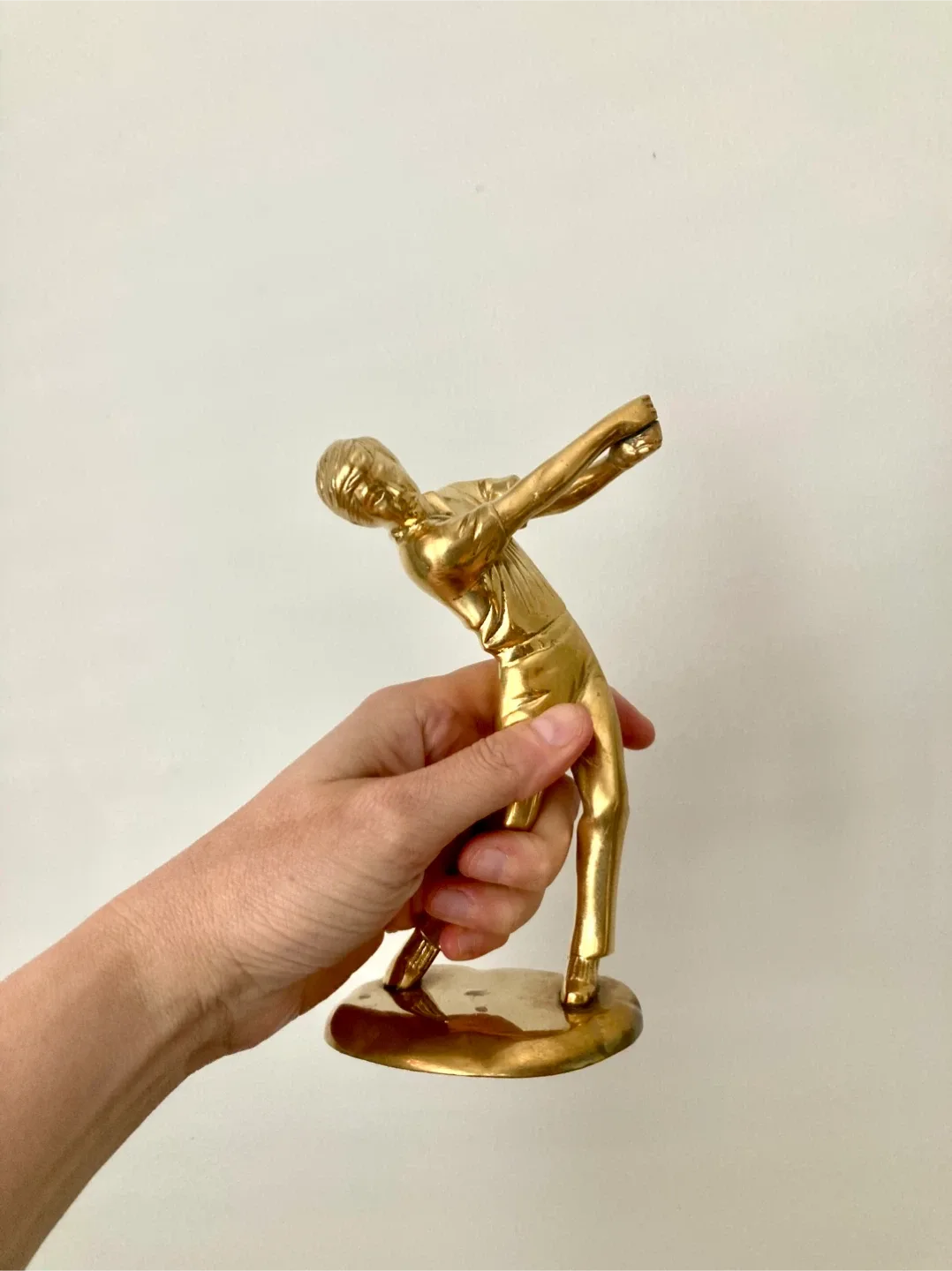 Vintage Brass Golfer image indicator(8)