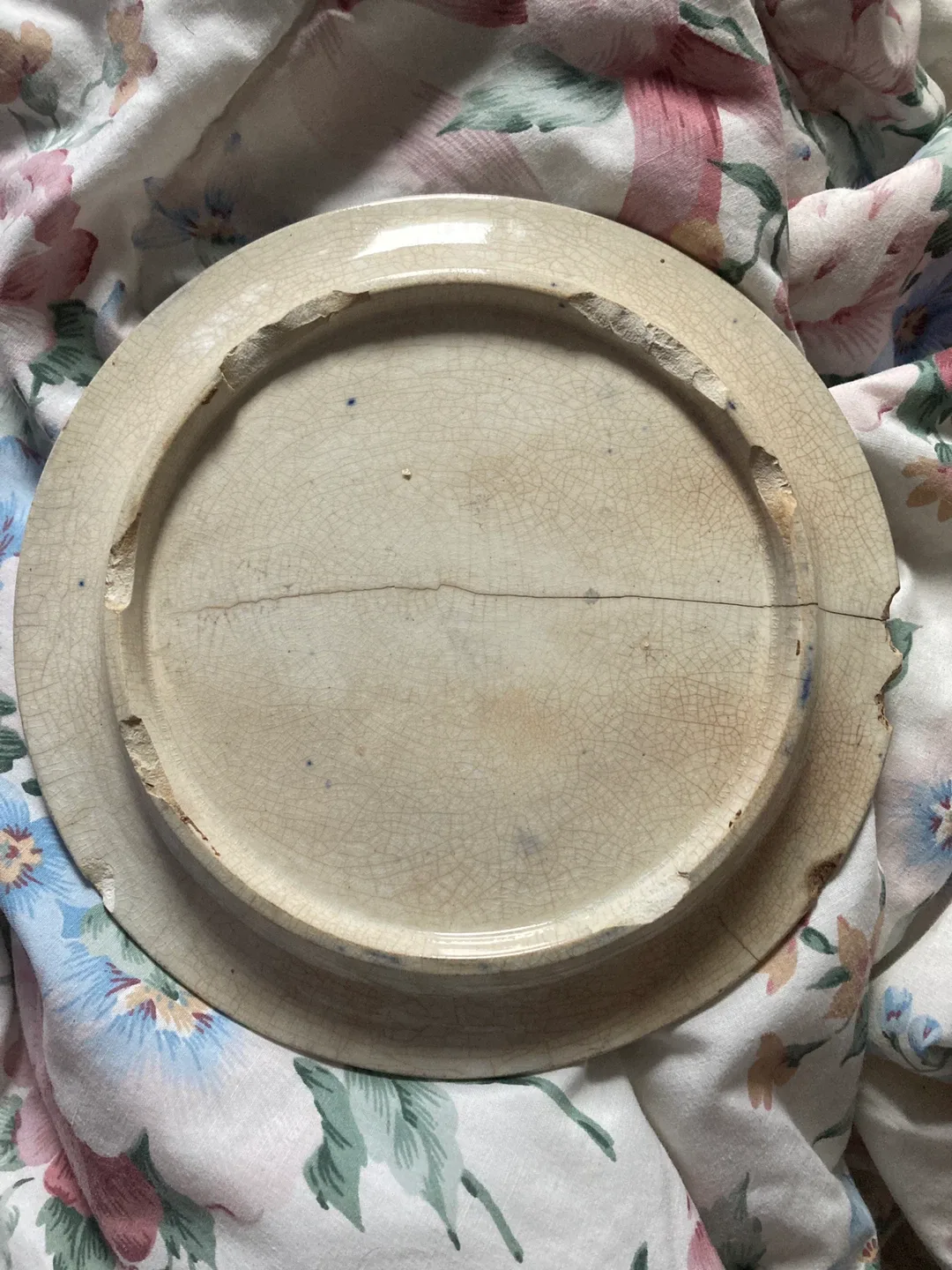 Antique Blue Willow Plate image indicator(2)