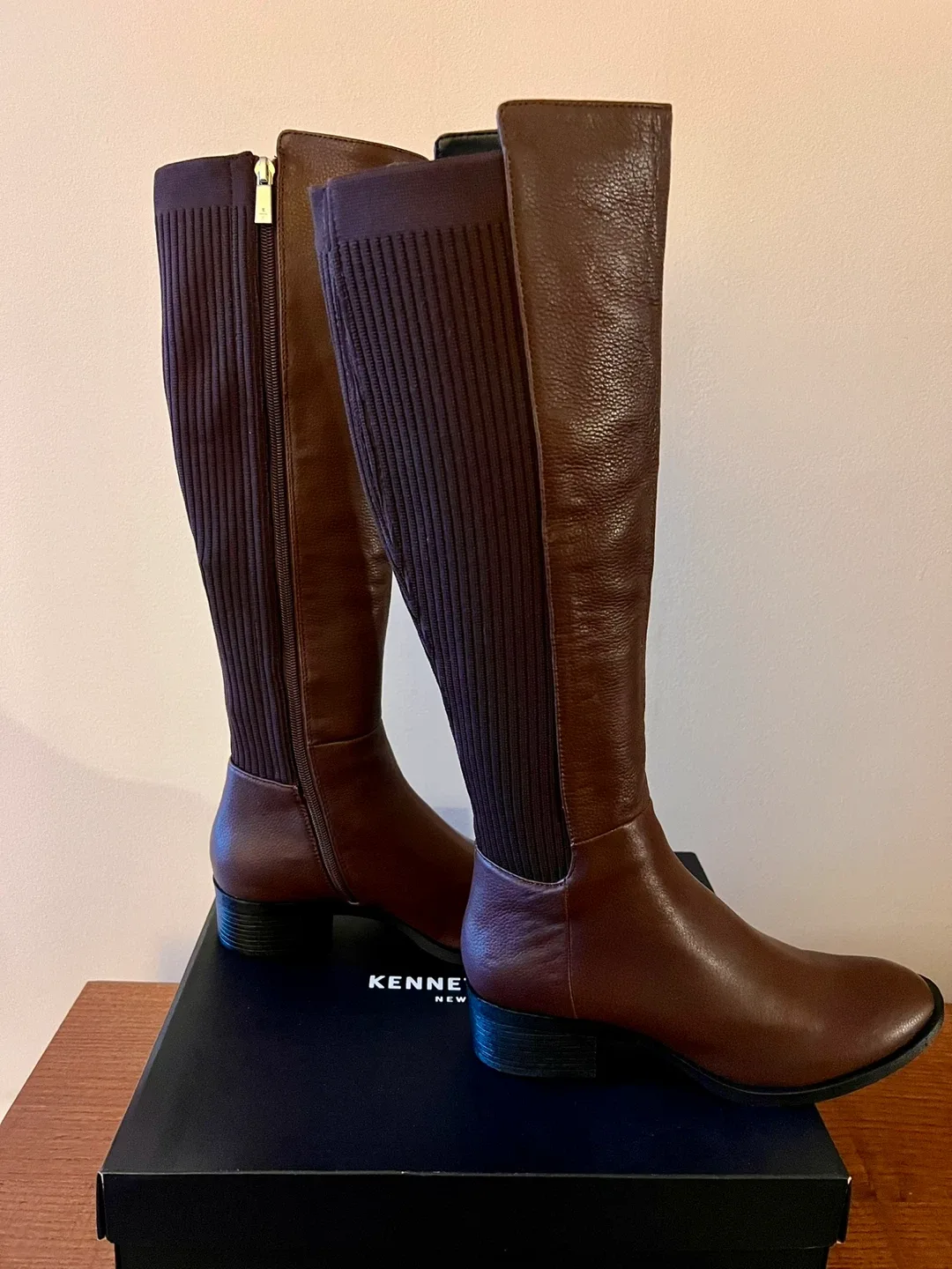 Kenneth Cole Brown Size 8M Women’s Knee High Riding Boots thumbnail
