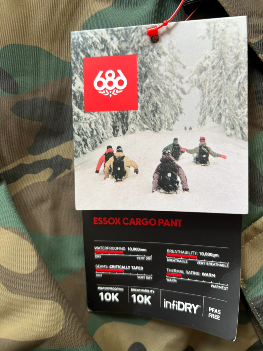 686 Essex Cargo Pant - Camo - photo 5