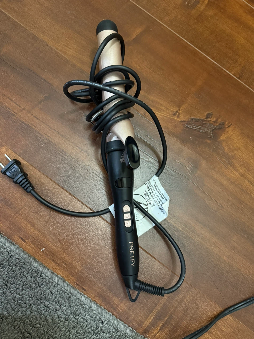 Hair Dryer + Curling Iron + Flat Iron Bundle (3 pcs) - photo 2