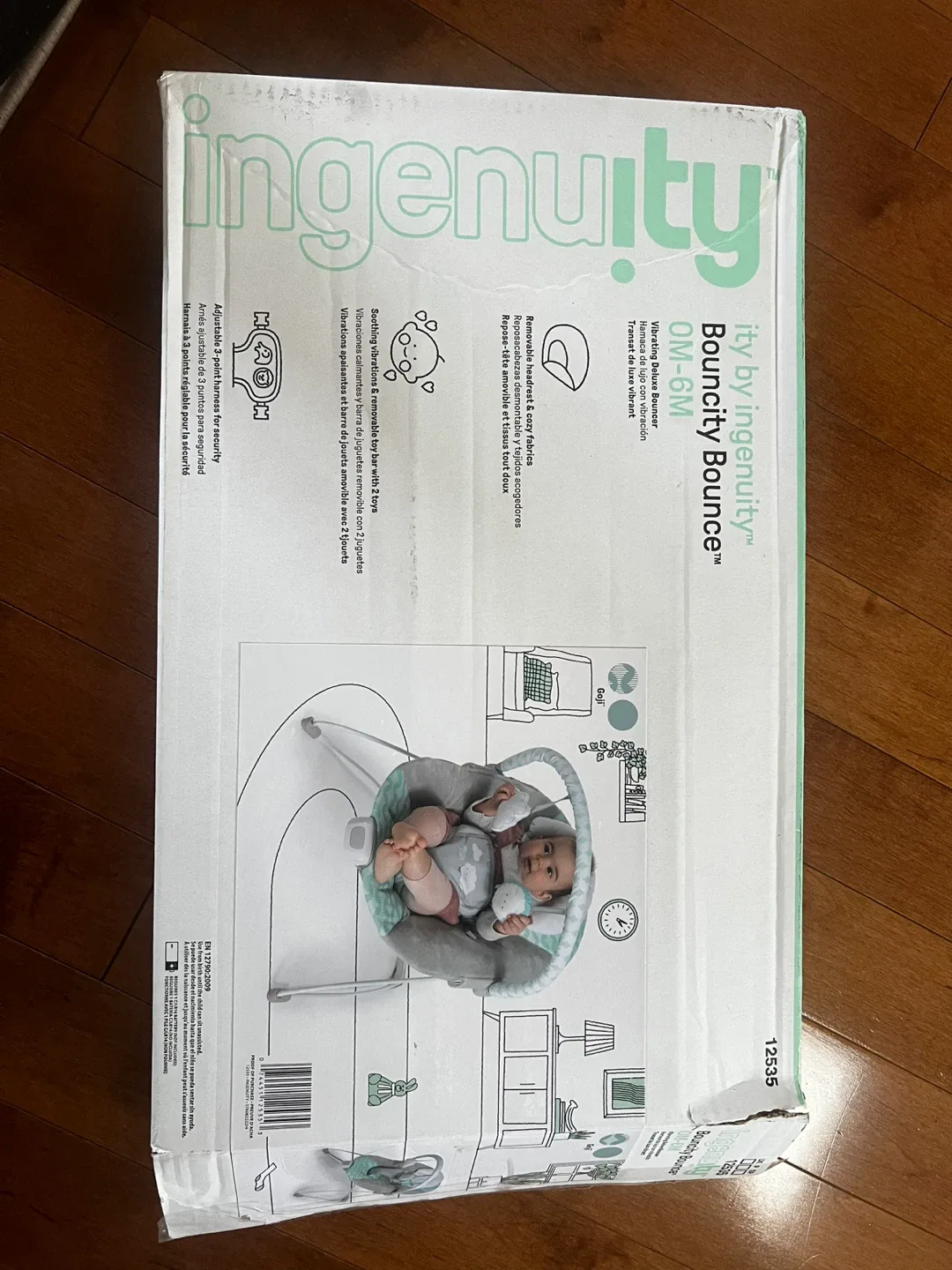 Ingenuity Bouncity Deluxe Baby Bouncer image indicator(2)