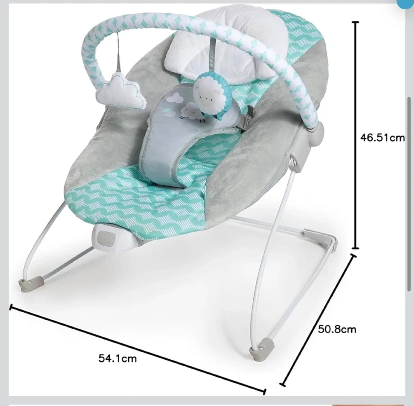 Ingenuity Bouncity Deluxe Baby Bouncer image indicator(6)