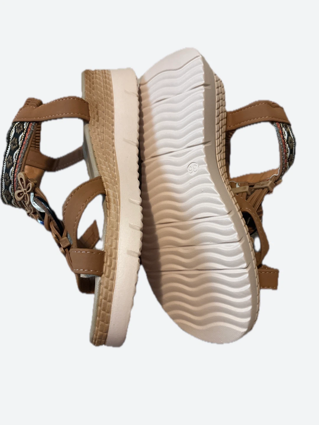 Brown Sandals - Size 6