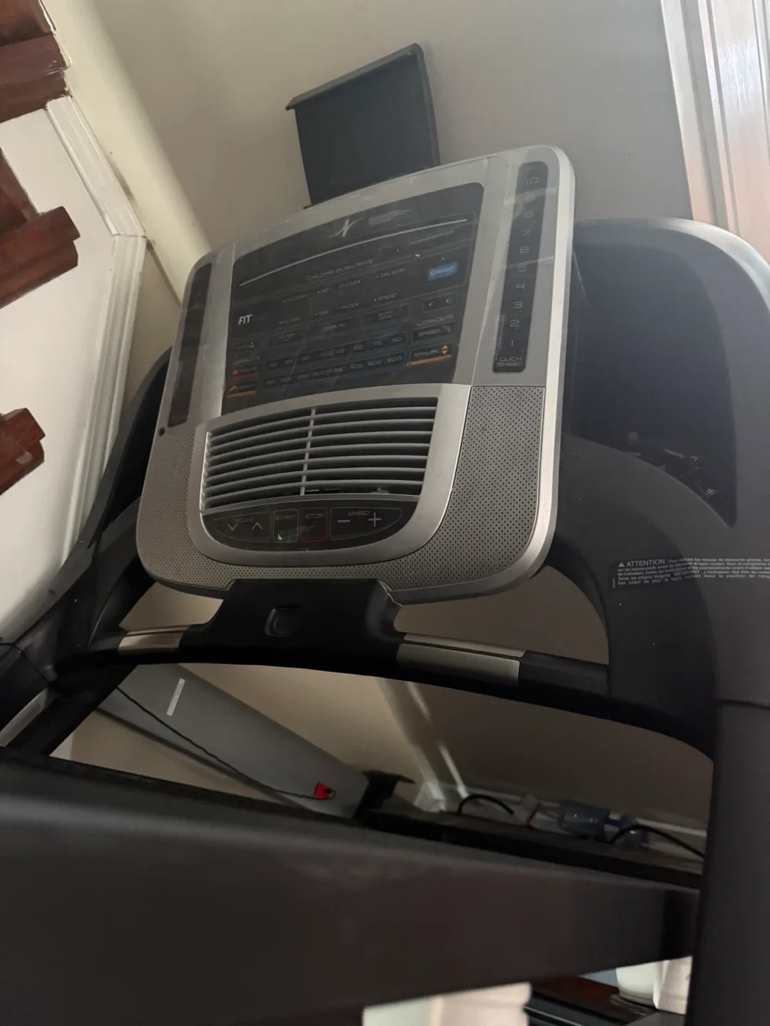 NordicTrack Treadmill image indicator(2)