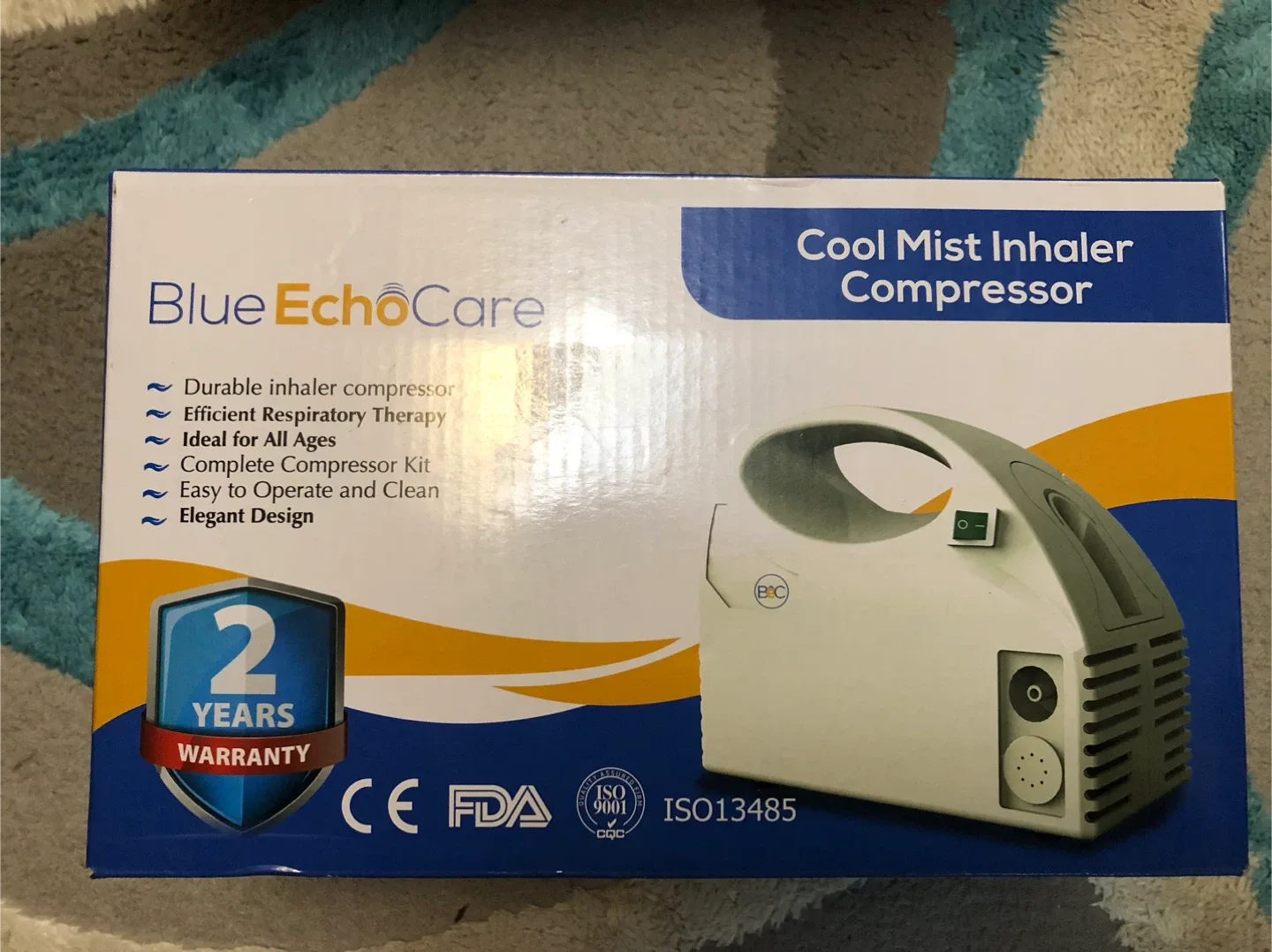 Blue Echo Care Cool Mist Inhaler  Compressor - Nebulizer image indicator(2)