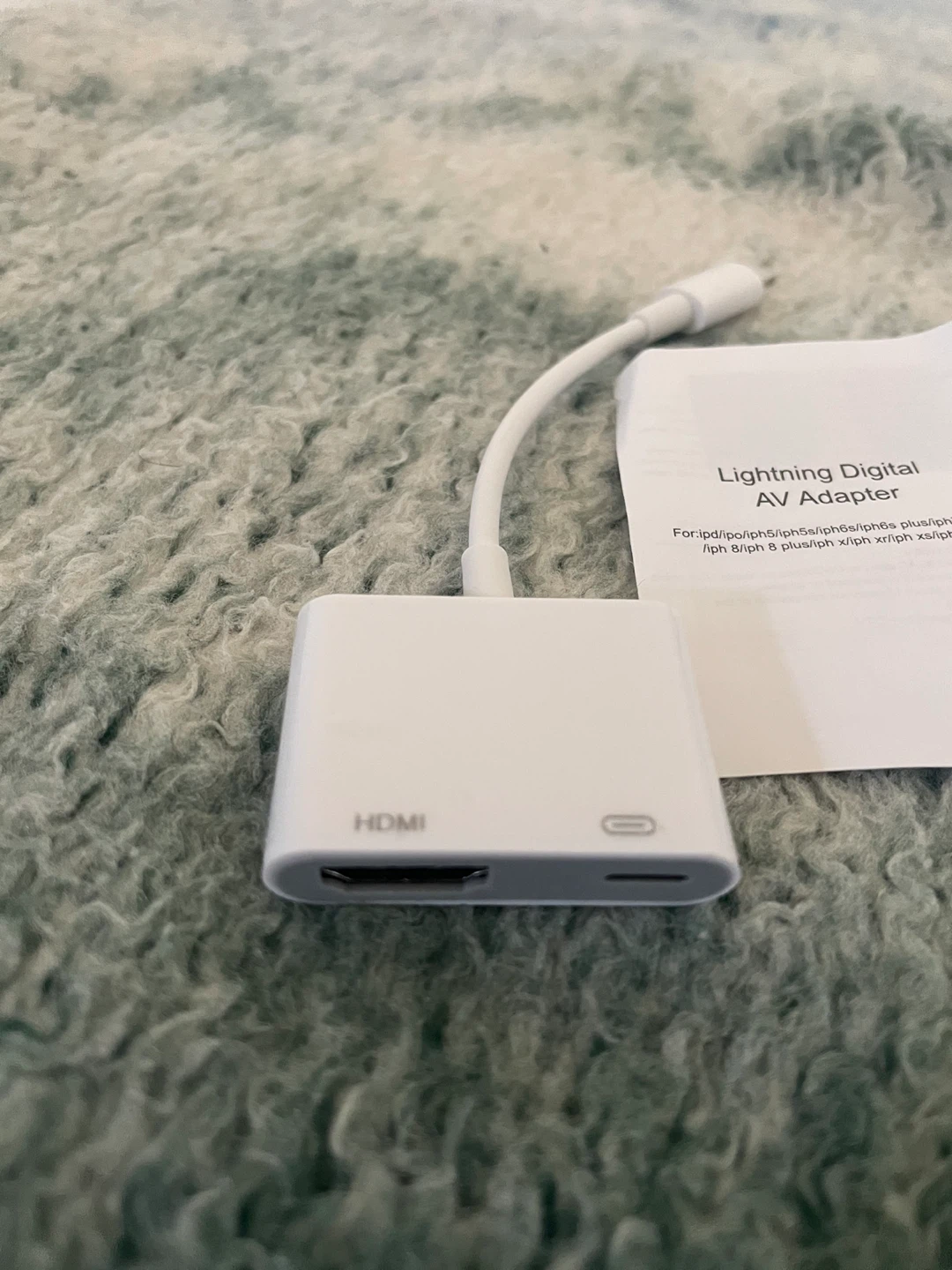 Apple MFi Certified Lightning to HDMI Converter
