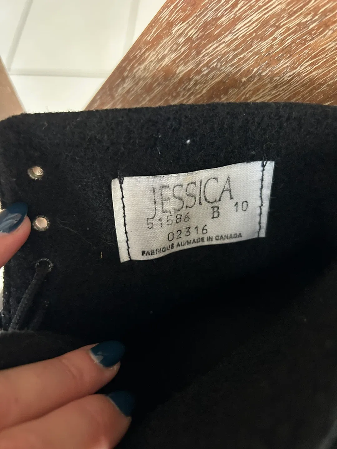 Jessica Black Lace-Up Boots - Size 10 image indicator(3)