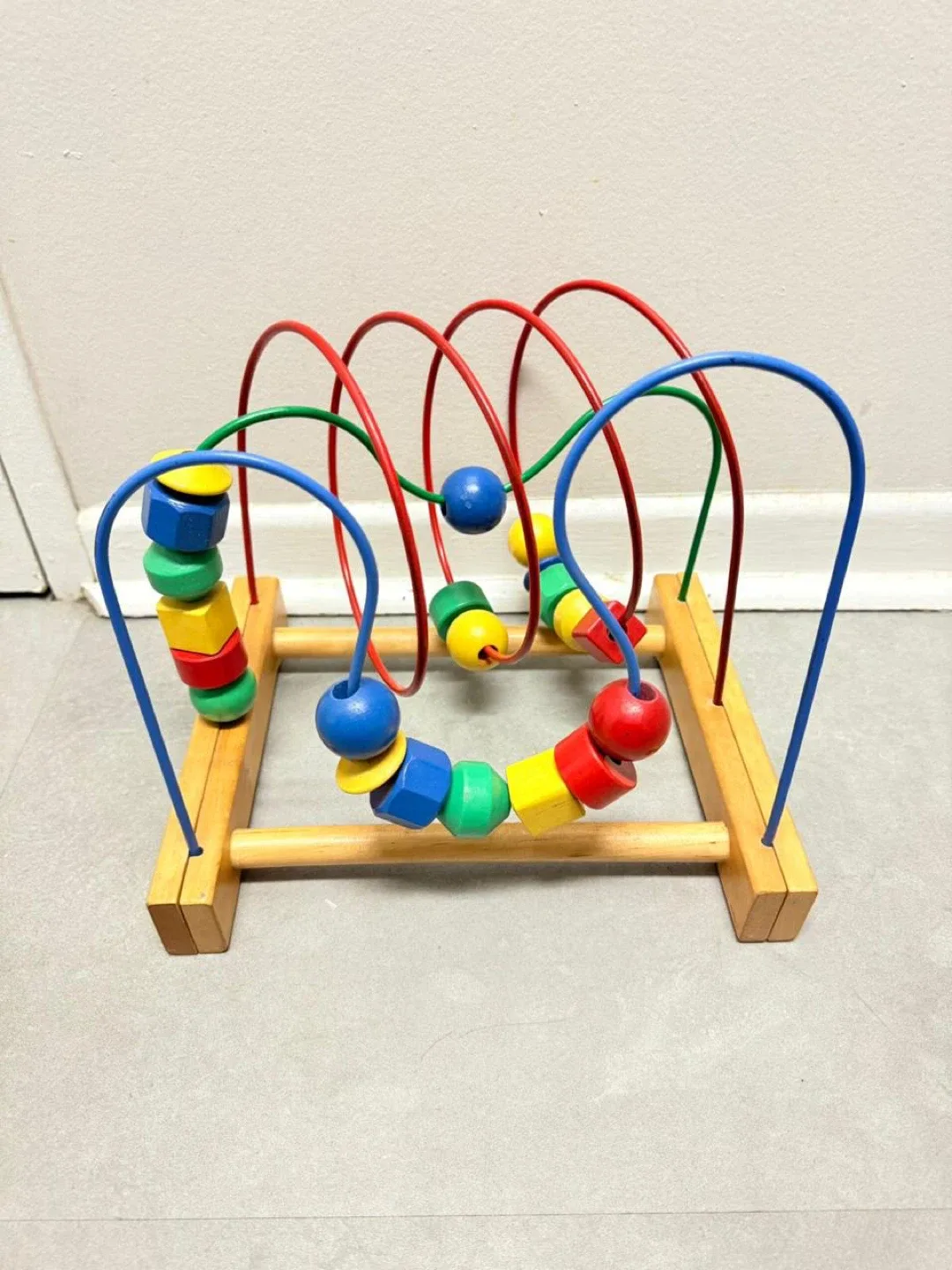 MOVING OUT SALE !! Wooden Bead Maze Toy thumbnail