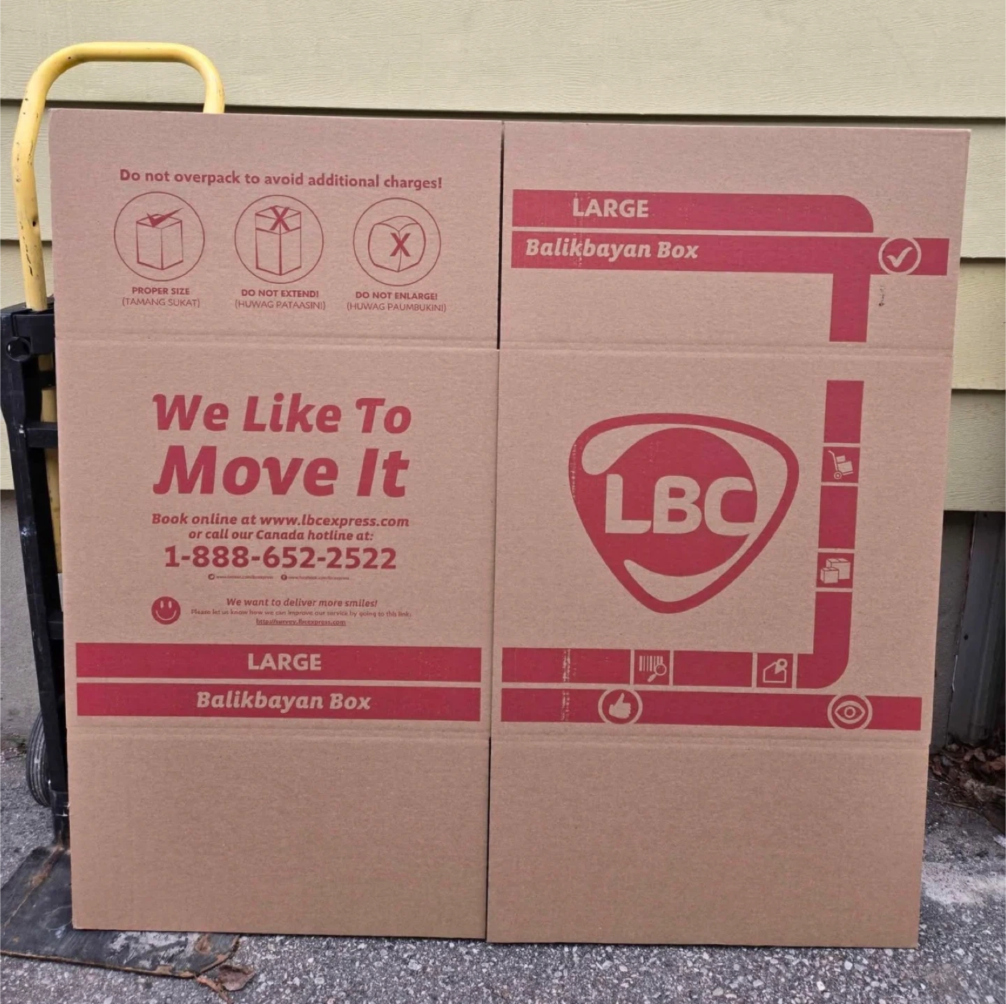 LBC Balikbayan Box - Large Moving Box | Karrot