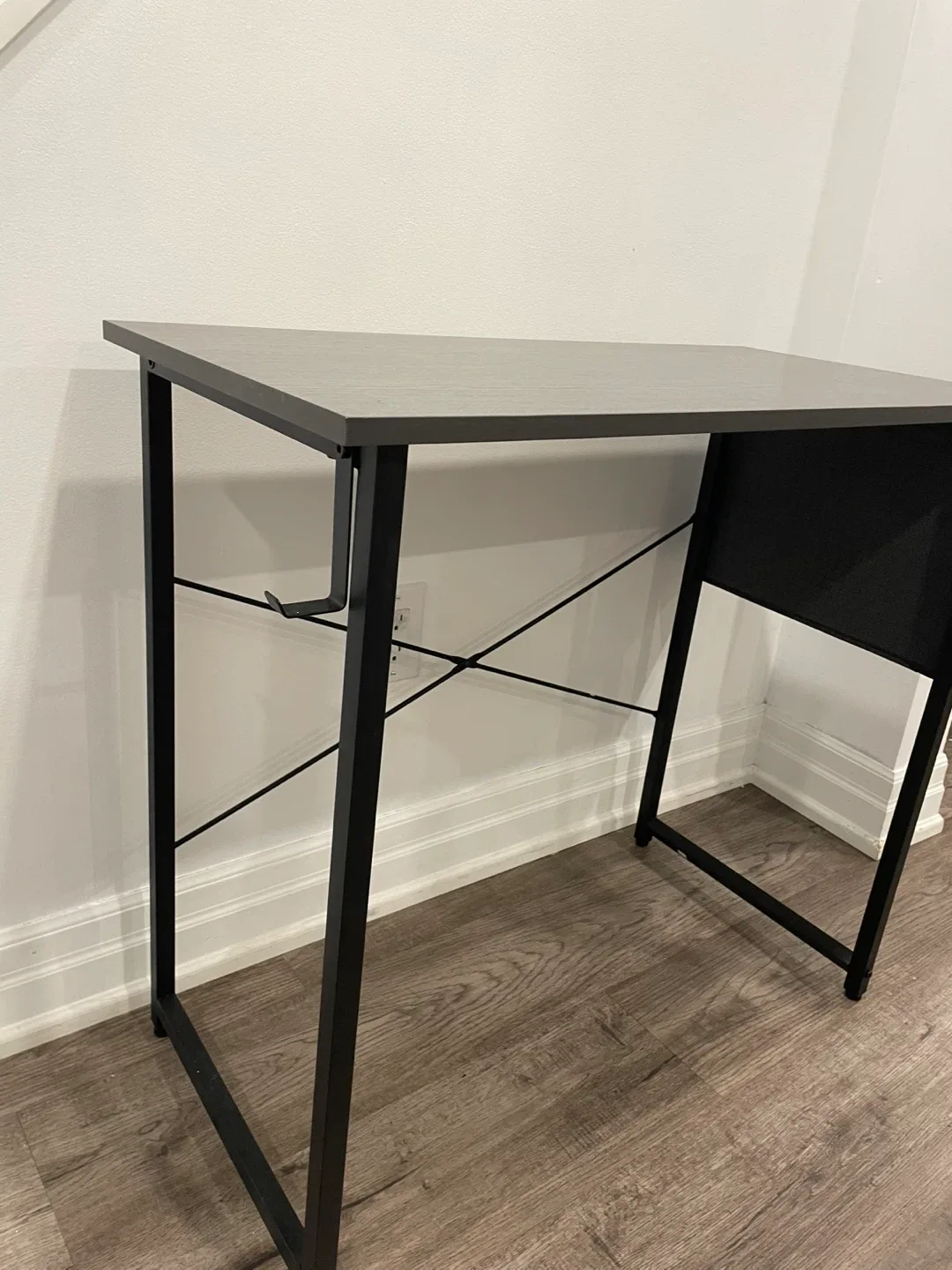 Grey Desk with Side Storage image indicator(4)