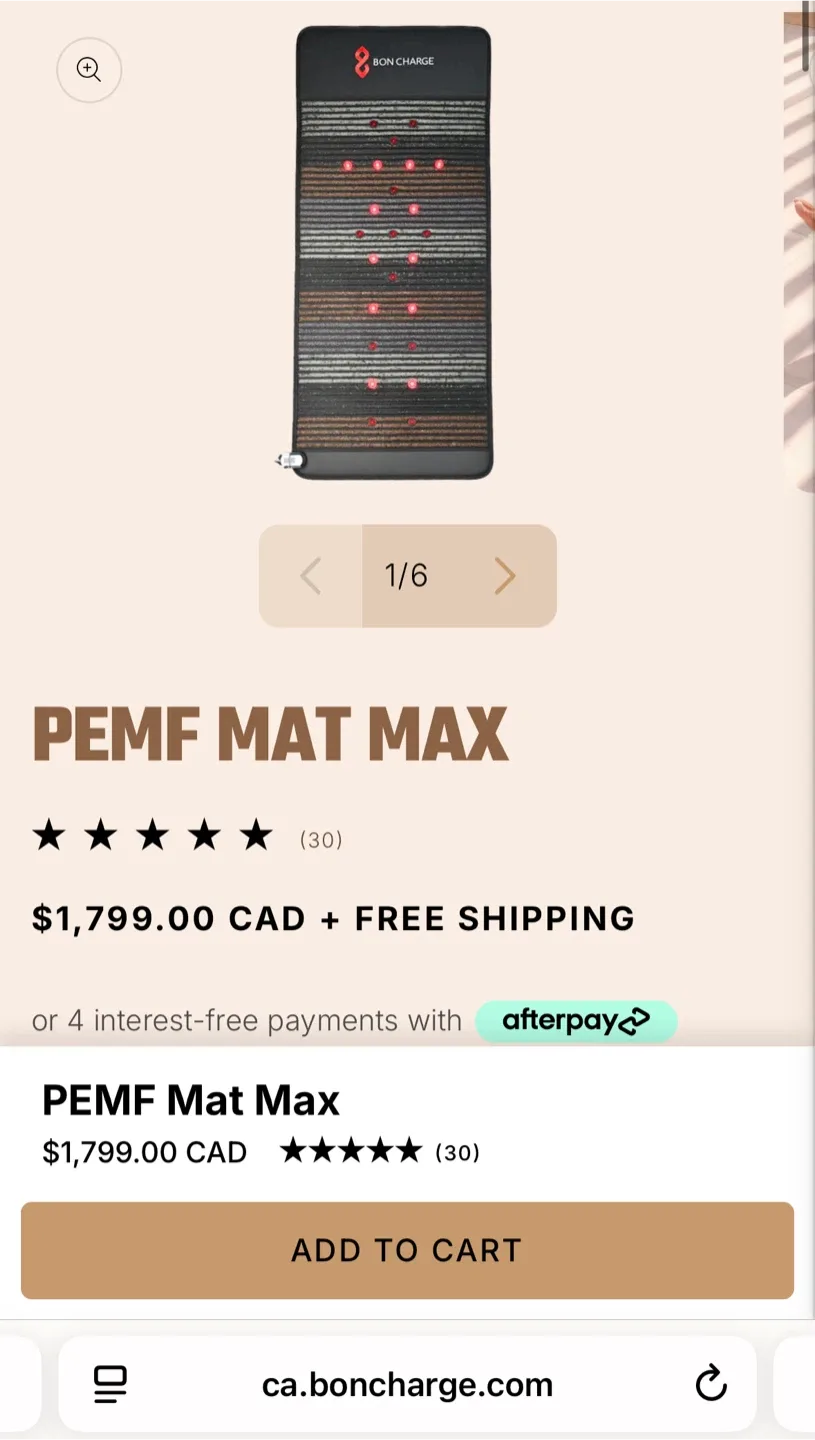 PEMF MAT (Bon Charge) image indicator(2)