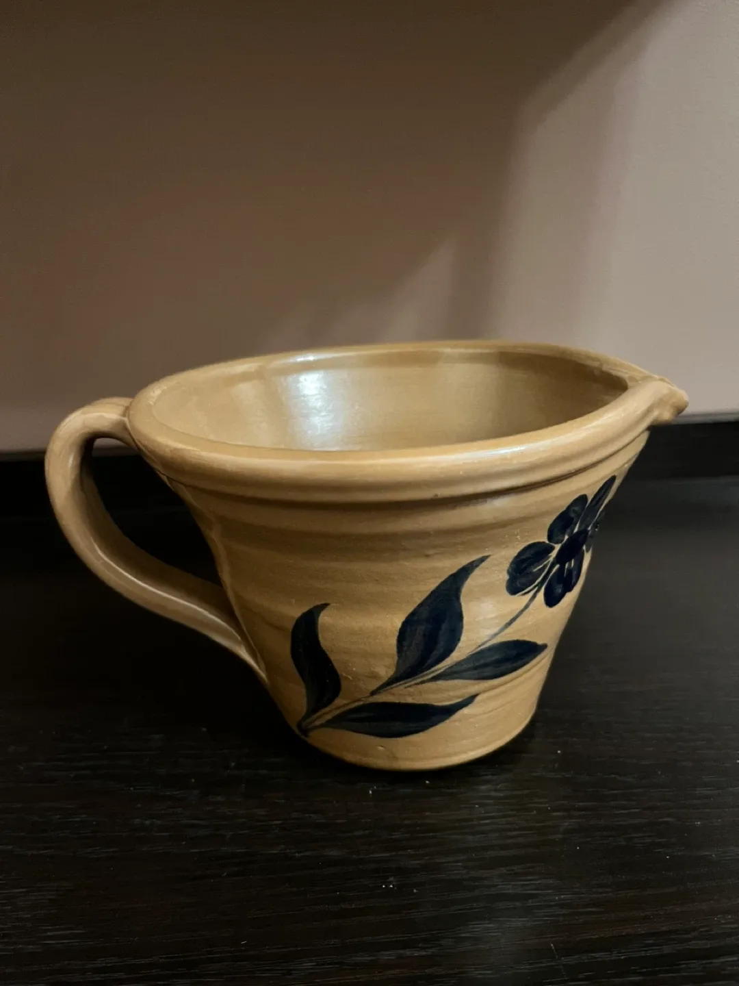 Handmade Small Pottery Stoneware Pitcher thumbnail
