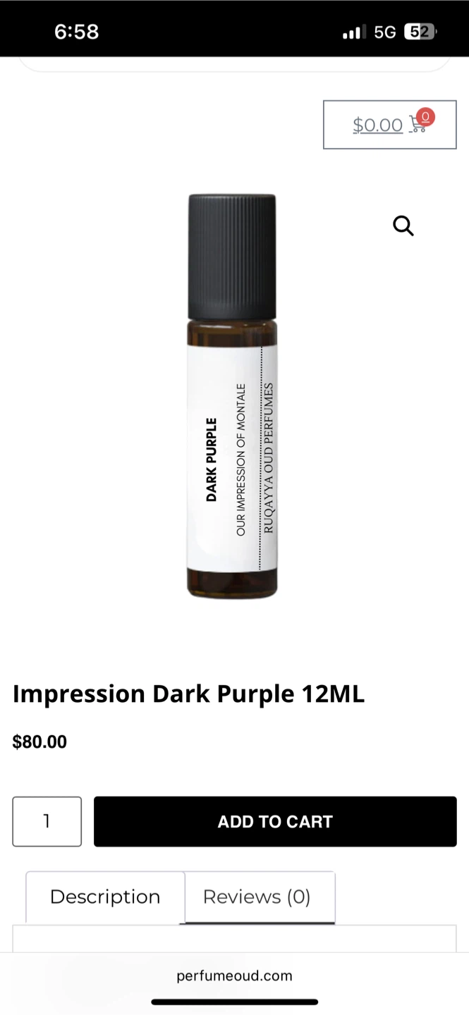 Perfumes Roll-On - Dark Purple - photo 3