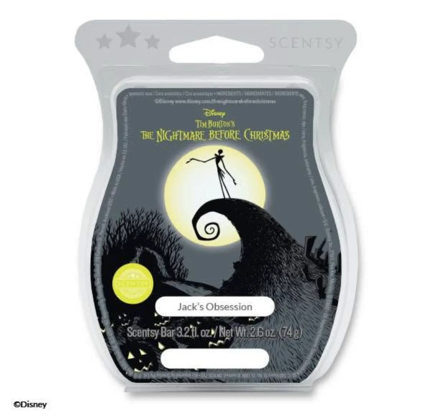 Scentsy Disney Nightmare Before Christmas Jack's Obsession image indicator(2)