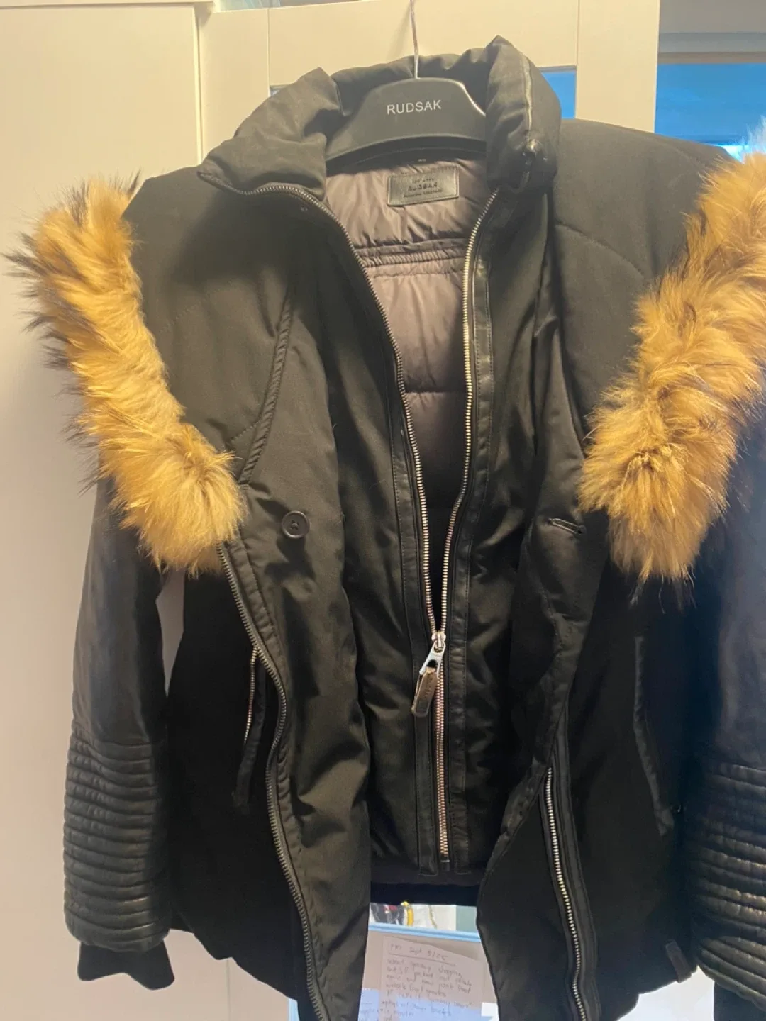 Rudsak Down Parka - Size M thumbnail