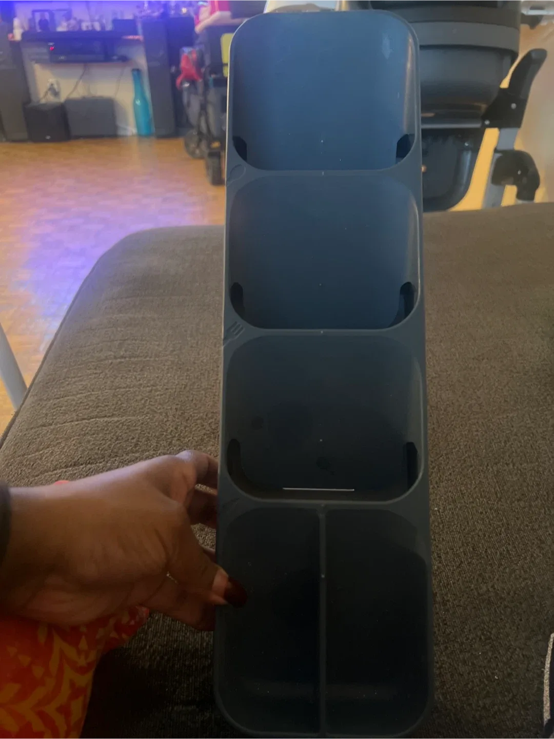 Vertical Desktop Organizer - Dark Grey thumbnail