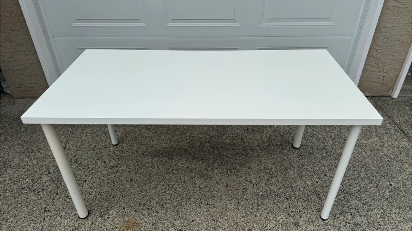 White Table - 59 x 29 Inches image indicator(7)