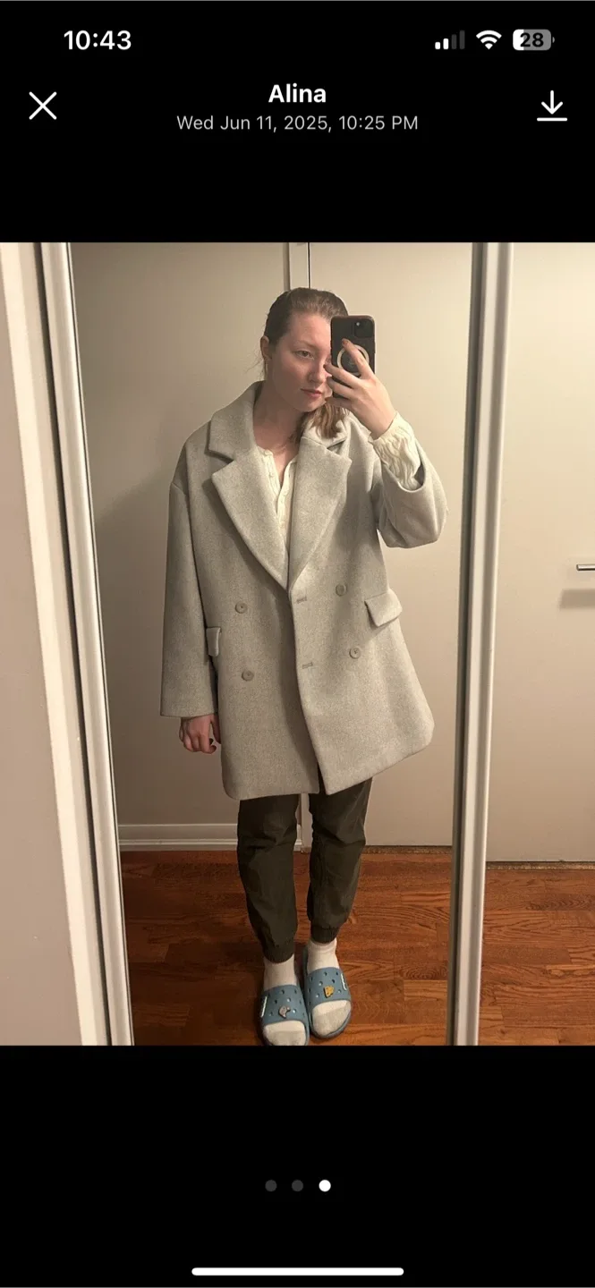 Wool coat - perfect for fall weather thumbnail