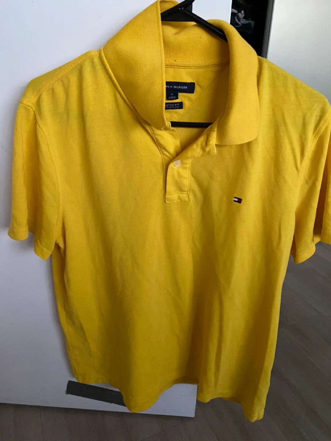 Tommy Hilfiger Yellow Polo Shirt thumbnail