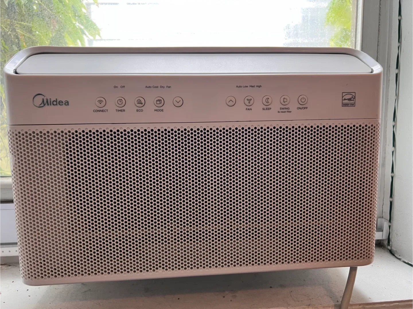 Two (2) units Midea Window Air Conditioner BTUs 8,000 thumbnail