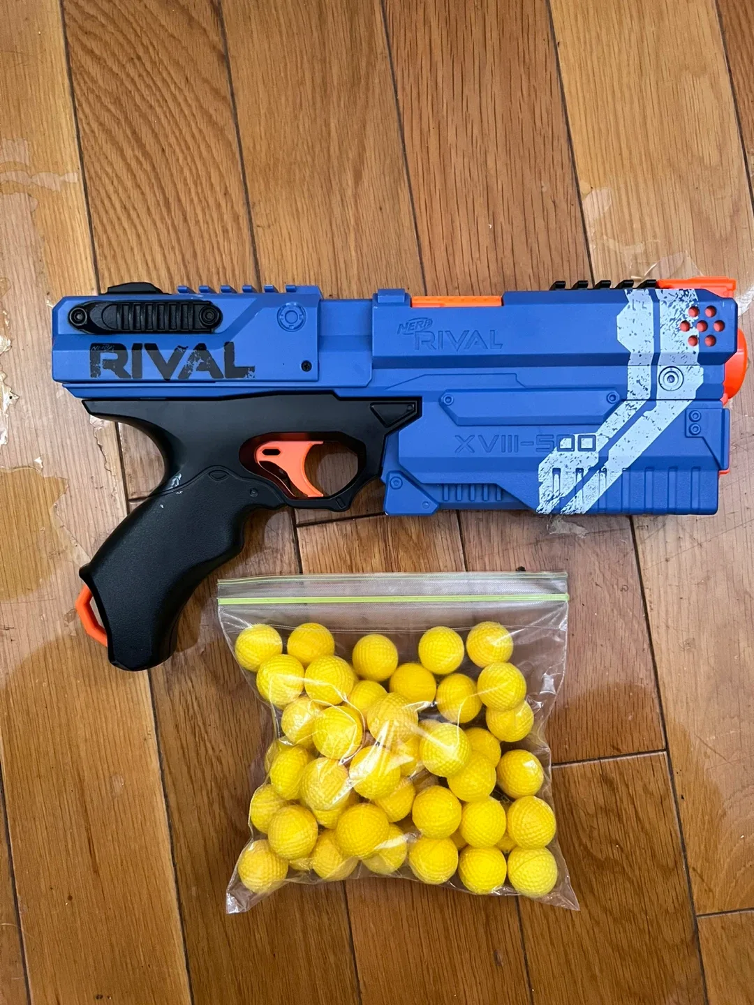 Nerf Rival XVIII-500 Blaster Blue thumbnail