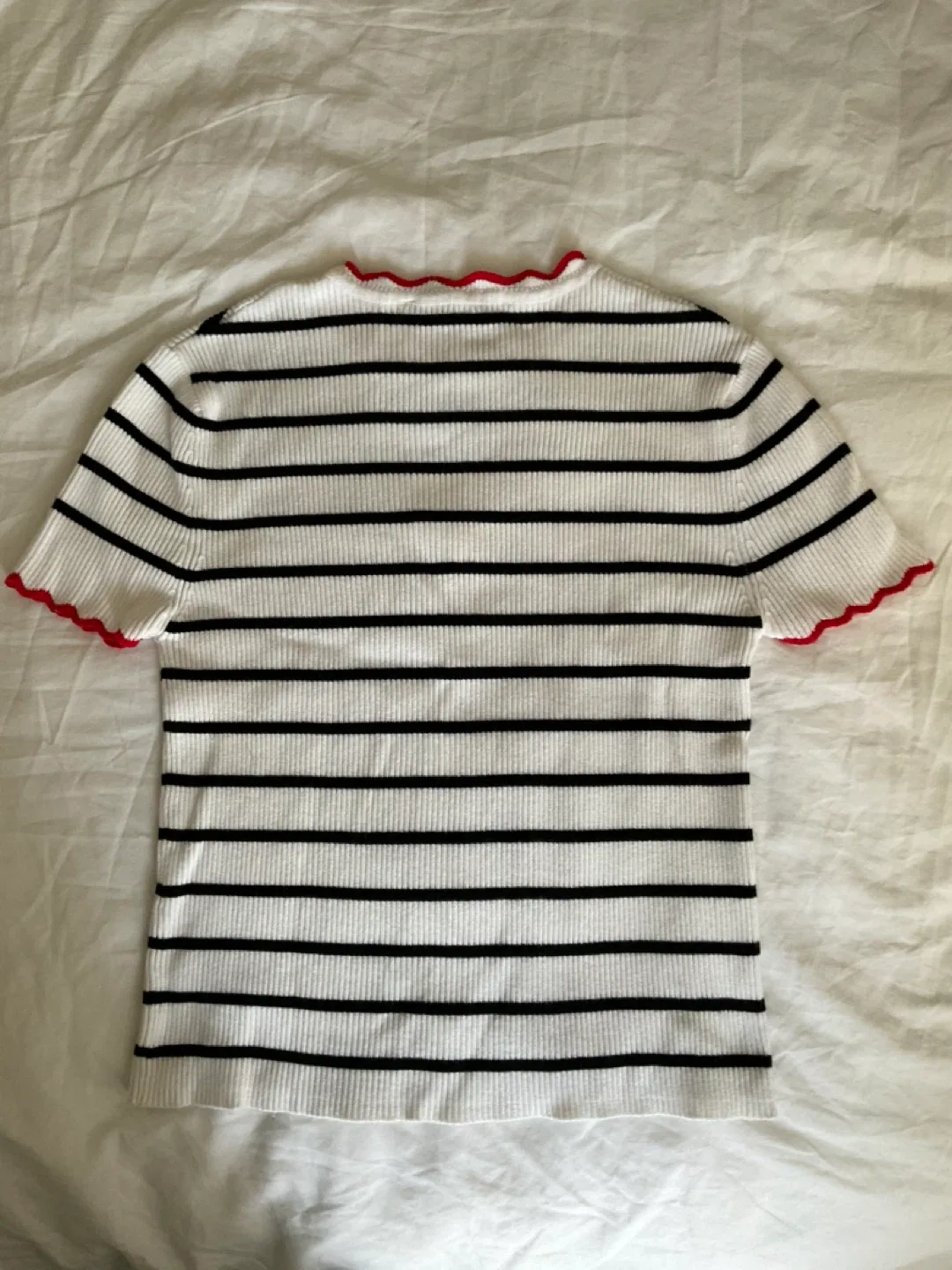 Zara Knit Striped Top - Size S image indicator(3)
