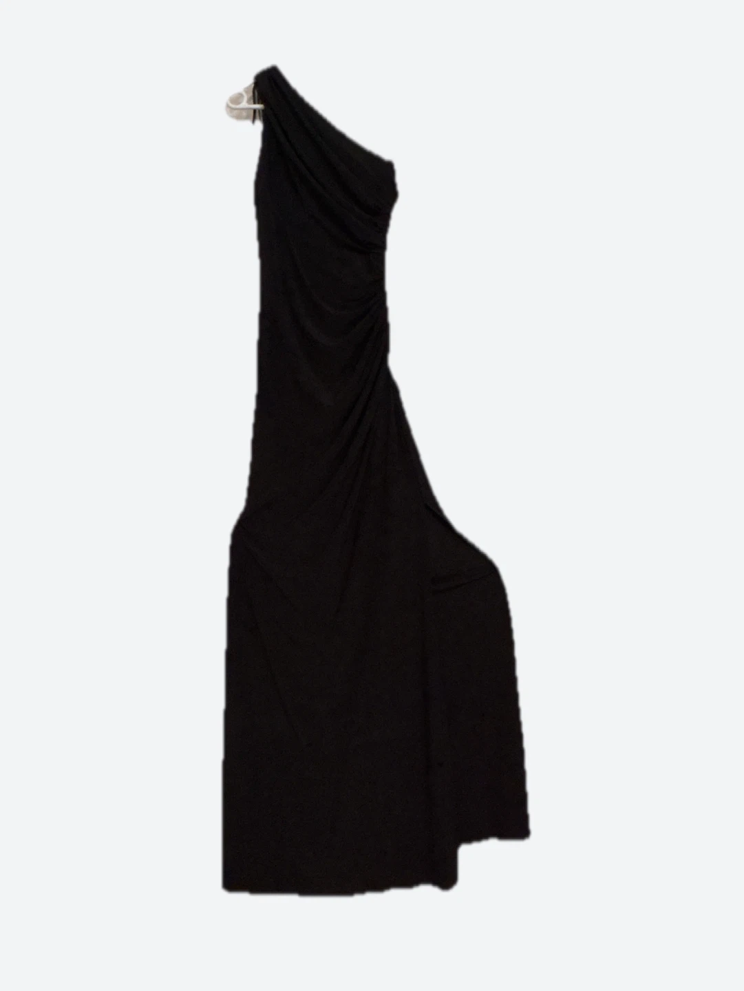 Black One Shoulder Maxi Dress - photo 3