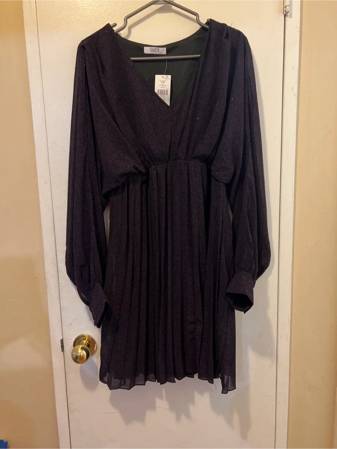 Suzy Shier Black Dress - Size L thumbnail