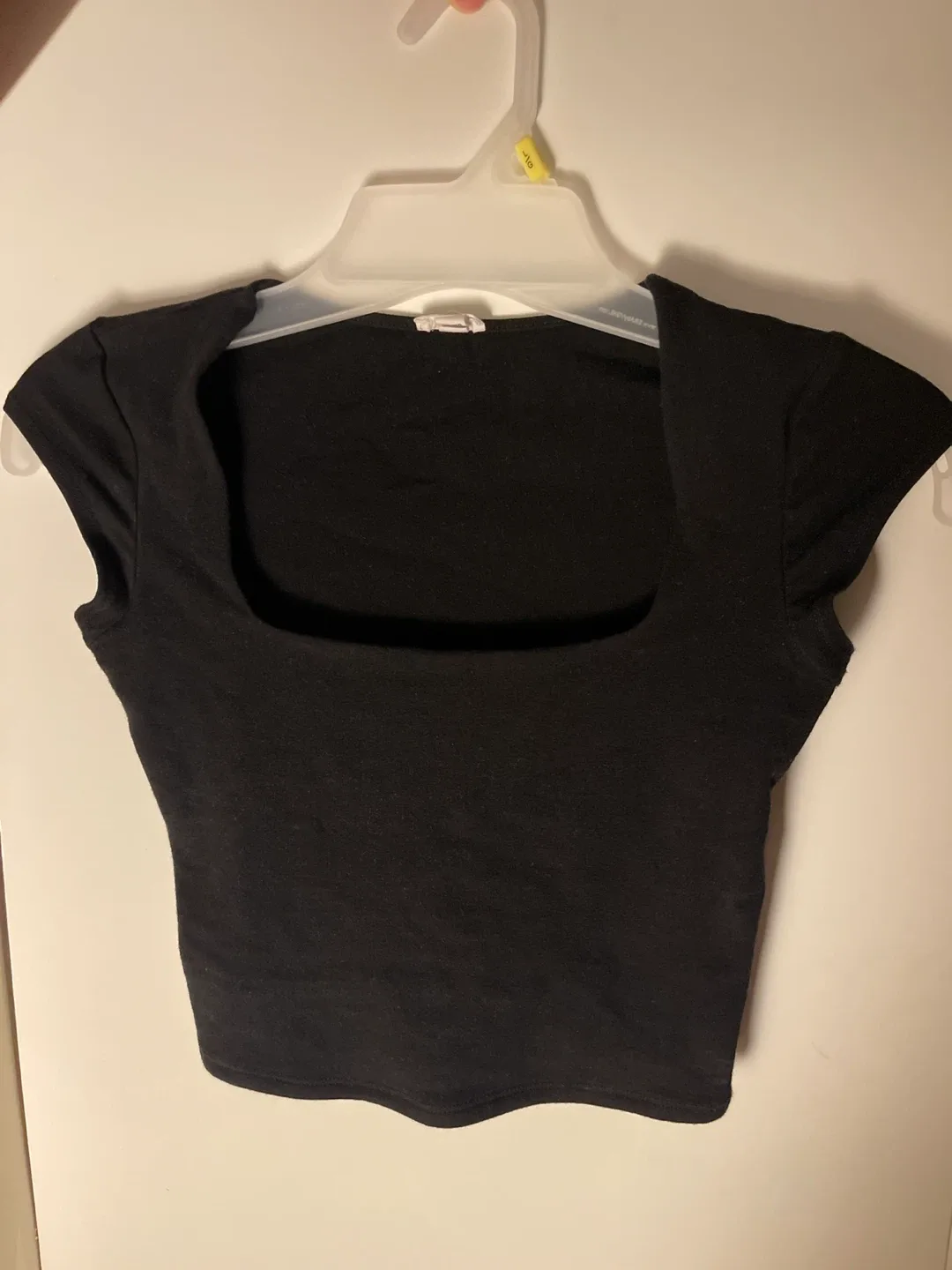 Garage Portia Square Neckline T-Shirt - Black image indicator(2)