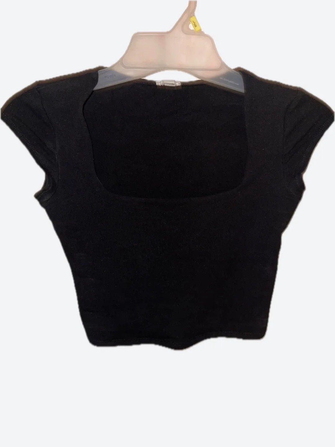 Garage Portia Square Neckline T-Shirt - Black image indicator(3)