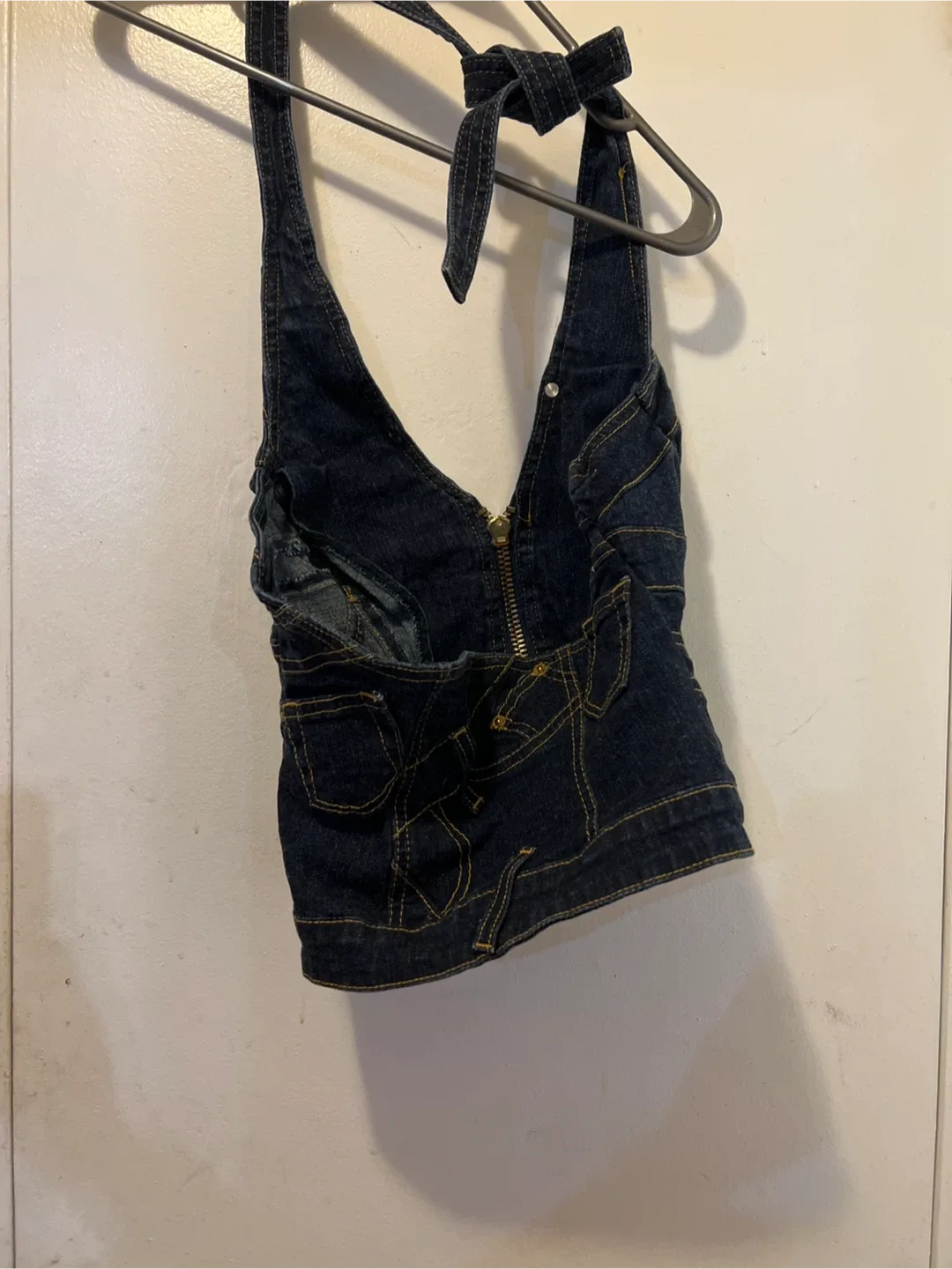 Denim Halter Top image indicator(2)