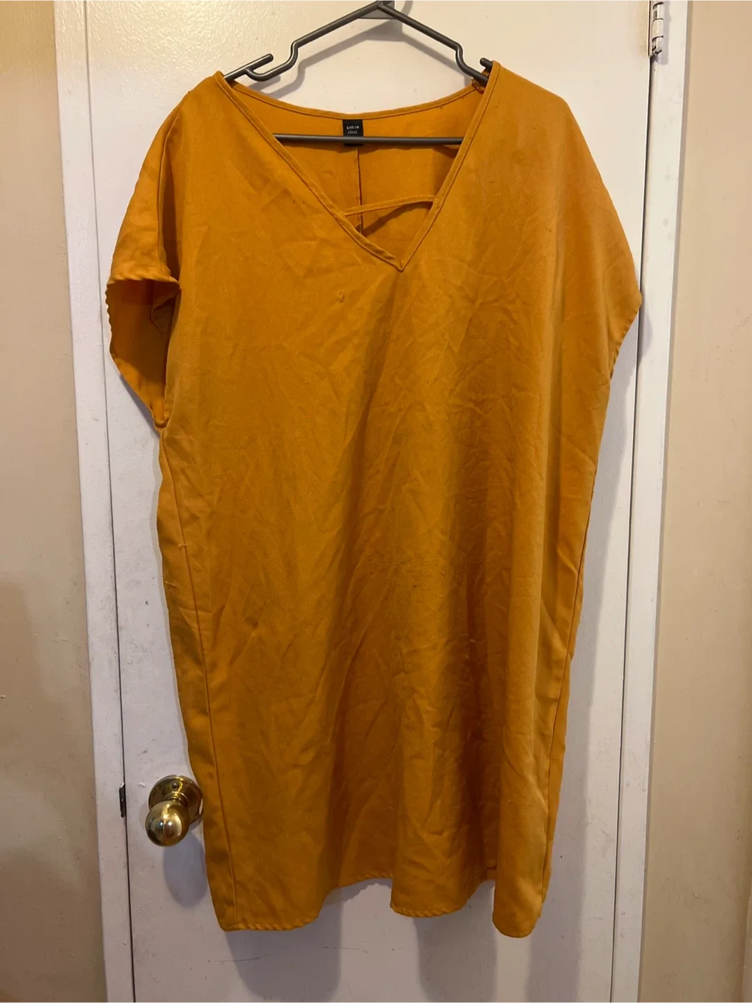 Shein Mustard Yellow Dress thumbnail