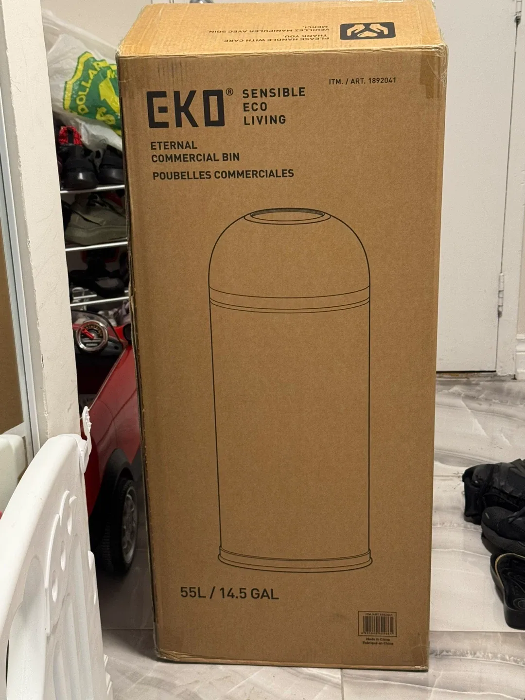 EKO Eternal Commercial Bin - 55L / 14.5 Gal image indicator(3)