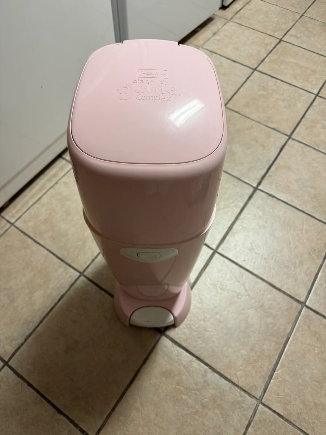 Pink Diaper Genie Complete Pail
