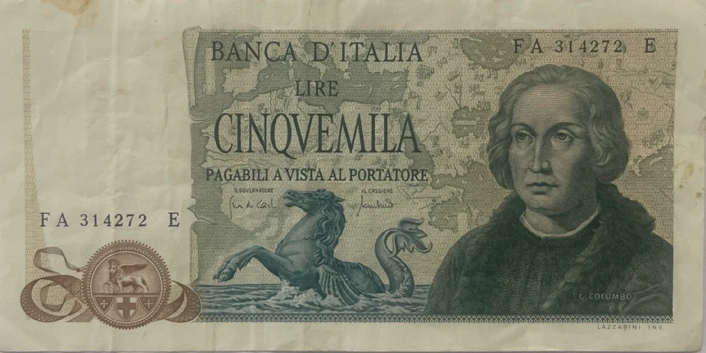 5000 lire | Italy - 1971 thumbnail