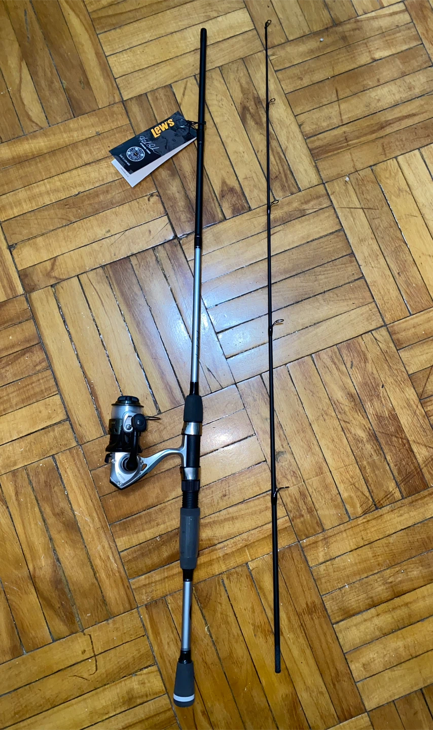 Lew's Hank Parker Speed Stick Spinning Combo 6ft