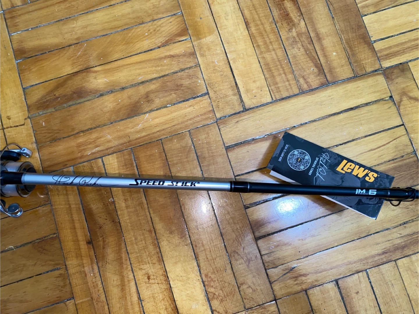 Lew's Hank Parker Speed Stick Spinning Combo 6ft - photo 3