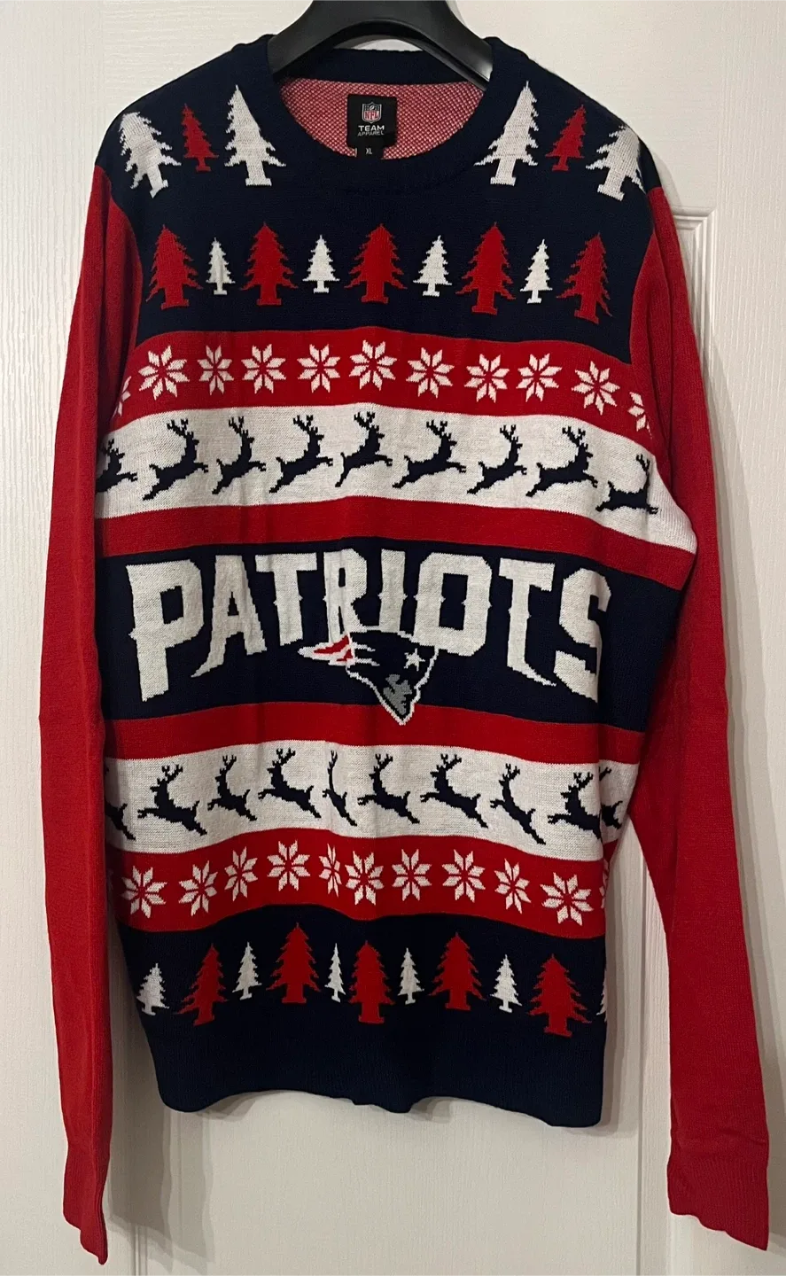 NFL New England Patriots Sweater Men’s XL thumbnail