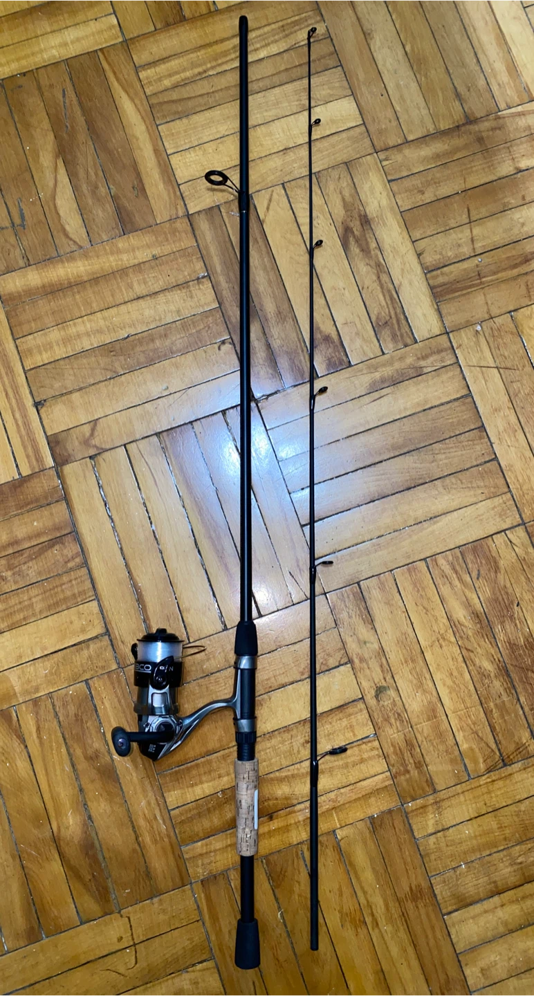 Zebco SPYN spinning combo 6’6ft