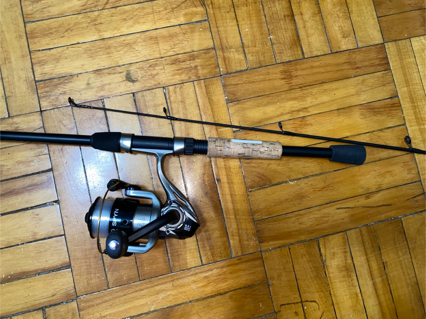 Zebco SPYN spinning combo 6’6ft - photo 2
