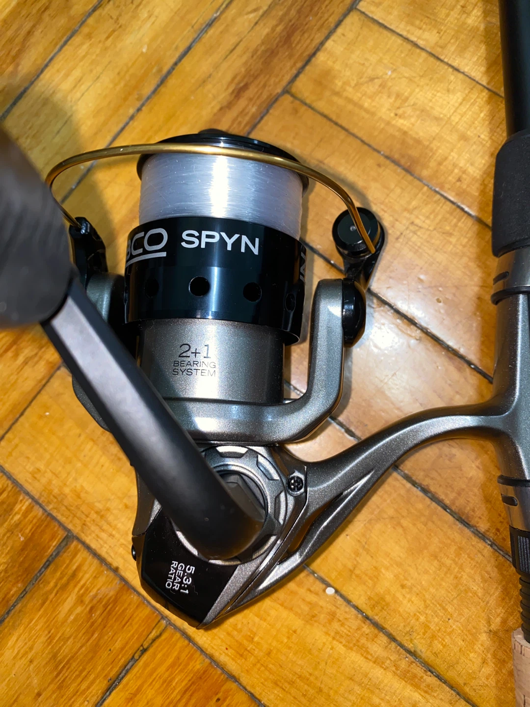 Zebco SPYN spinning combo 6’6ft - photo 5